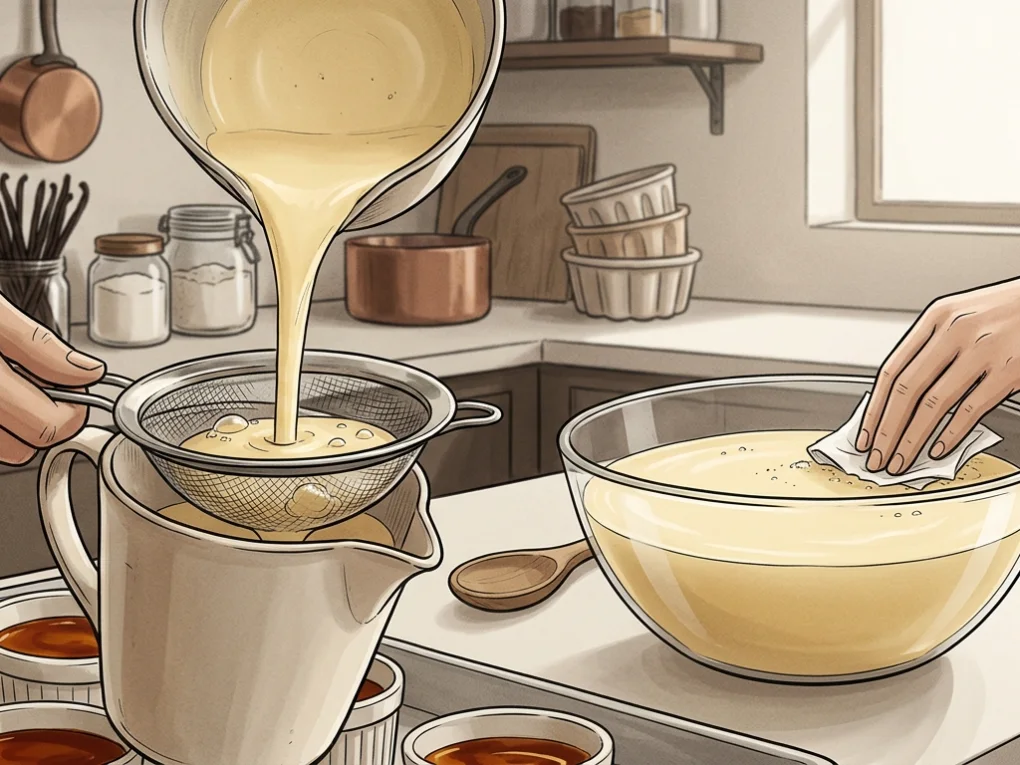 Cách Làm Bánh Flan Không Bị Rỗ: Bí Quyết Mềm Mịn Chuẩn Vị Tại Nhà