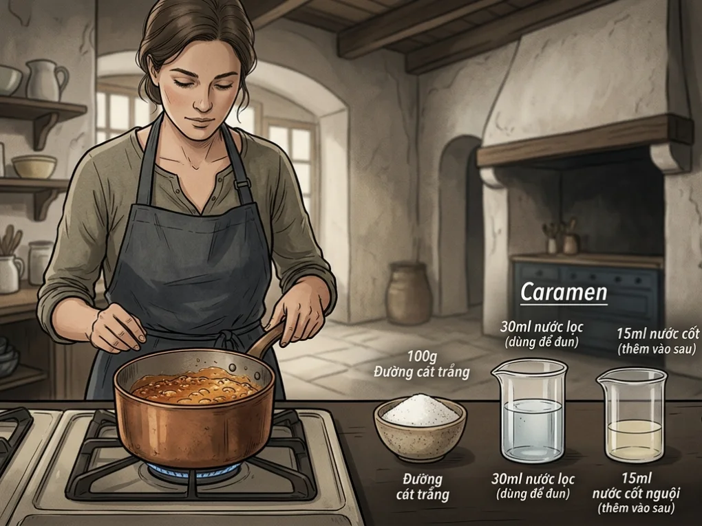 Cách Làm Bánh Flan Không Bị Rỗ: Bí Quyết Mềm Mịn Chuẩn Vị Tại Nhà
